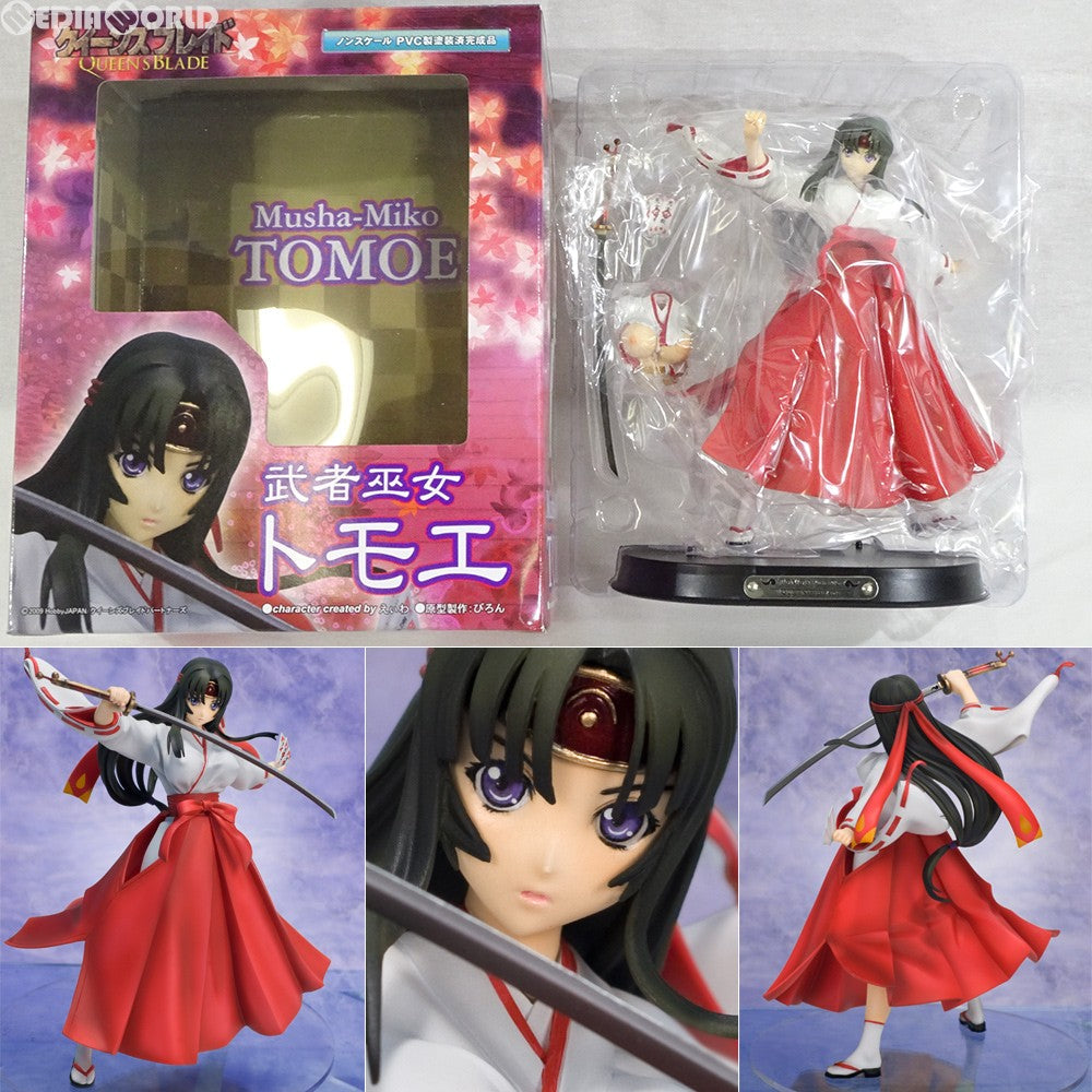 【中古即納】[FIG] 武者巫女トモエ クイーンズブレイド 完成品 フィギュア グリフォンエンタープライズ(20100531)