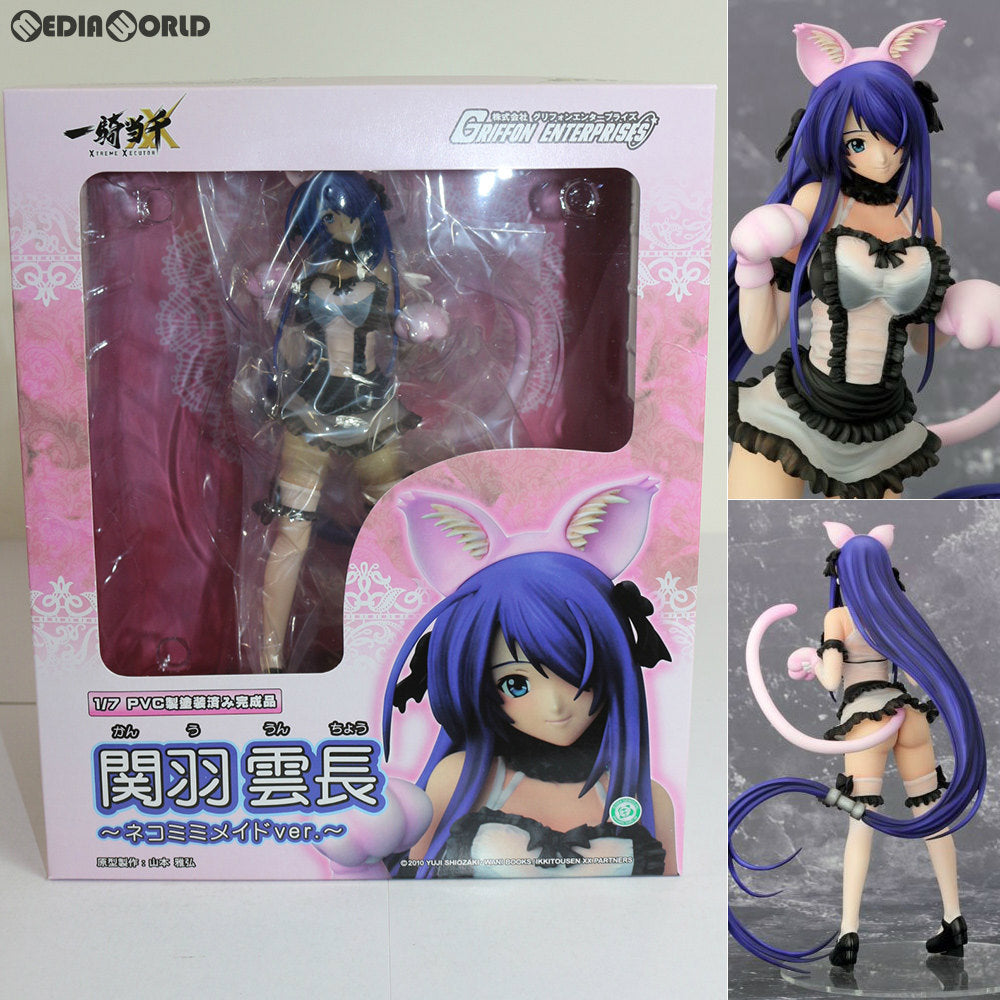 【中古即納】[FIG] 関羽雲長 〜ネコミミメイドver.〜 一騎当千 XTREME XECUTOR 1/7 完成品 フィギュア グリフォンエンタープライズ(20110131)