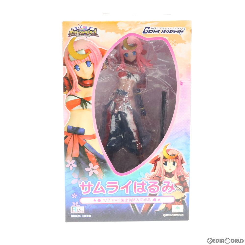 【中古即納】[FIG] サムライはるみ ToHeart2(トゥハートツー) ダンジョントラベラーズ 1/7 完成品 フィギュア グリフォンエンタープライズ(20120630)