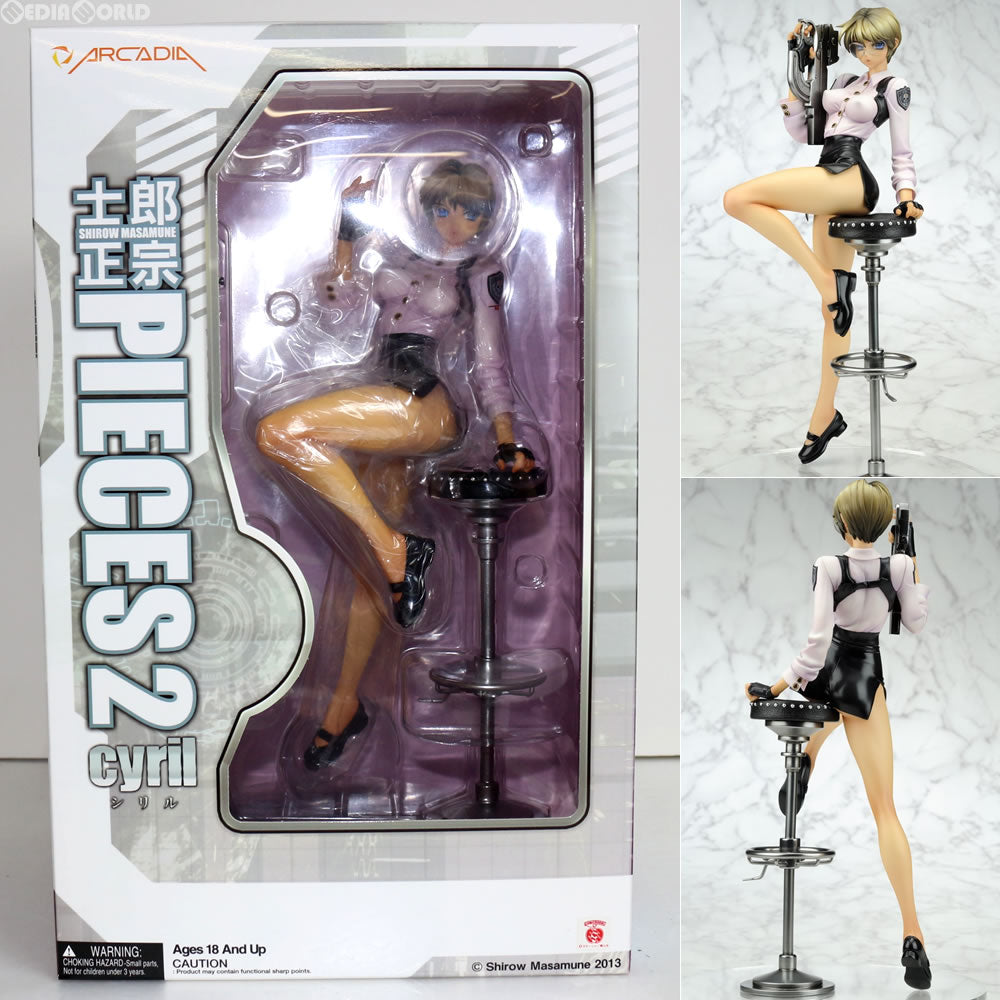 【中古即納】[FIG]Cyril(シリル) 士郎正宗 PIECES 2 PhantomCats 1/6 完成品 フィギュア アルカディア(20140116)