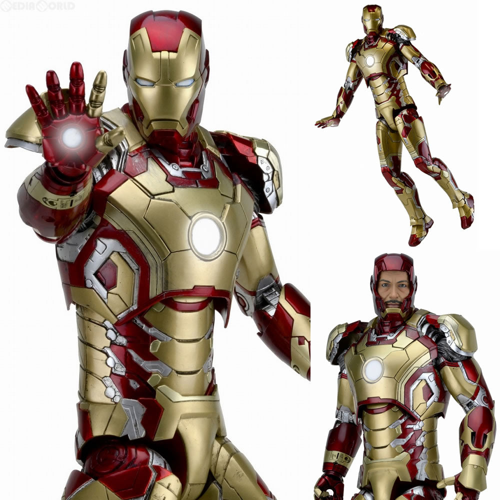【新品即納】[FIG] アイアンマン マーク42 アイアンマン3 1/4完成品 フィギュア ネカ(20170520)