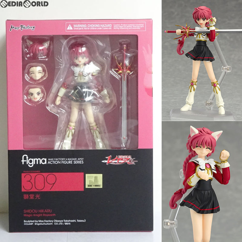 【新品即納】[FIG]figma(フィグマ)309 獅堂光(しどうひかる) 魔法騎士レイアース 完成品 フィギュア  マックスファクトリー(20170113)