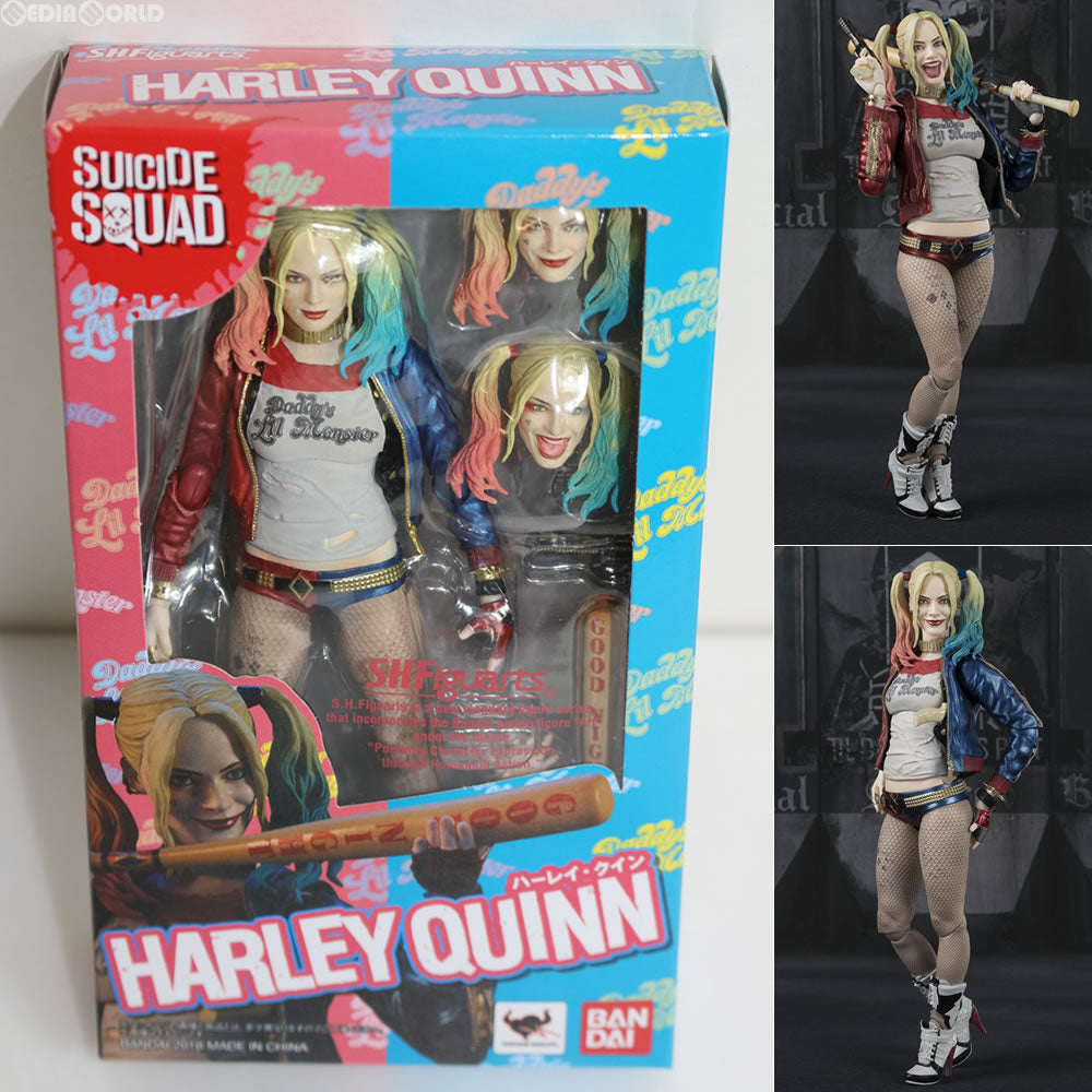 【中古即納】[FIG] S.H.Figuarts(フィギュアーツ) ハーレイ・クイン(スーサイド・スクワッド) フィギュア バンダイ(20161229)