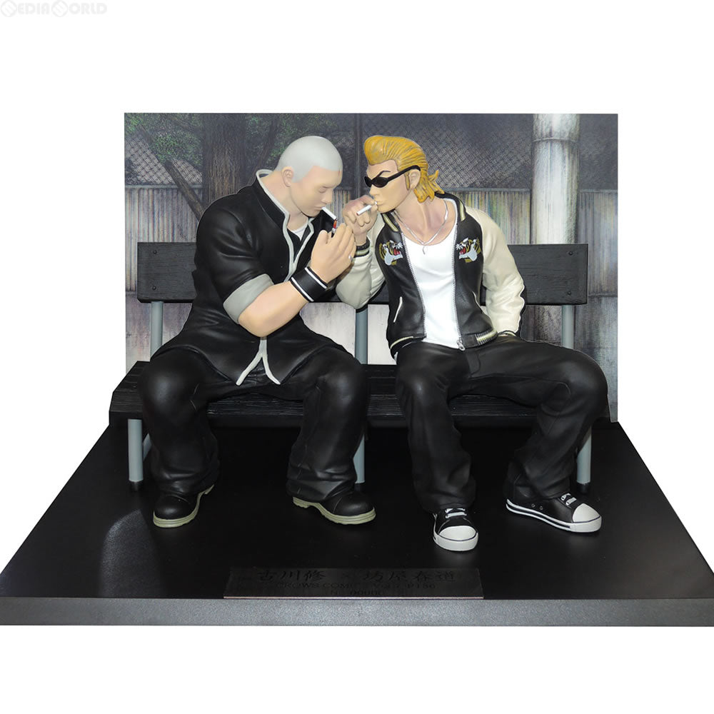 【新品即納】[FIG] TRUE FRIENDSHIP 坊屋春道×古川修(ぼうやはるみち×ふるかわおさむ) ??橋ヒロシ書き下ろしデザイン 黒Ver. クローズ&WORST 完成品 フィギュア トイズトイズ(20160825)