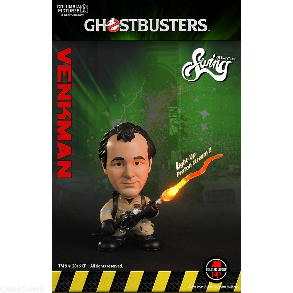 【新品即納】[FIG] 3.75インチ ボブルヘッド フィギュア ピーター・ヴェンクマン博士 ゴーストバスターズ ソルジャー・ストーリー(SMCS1603) (20161225)