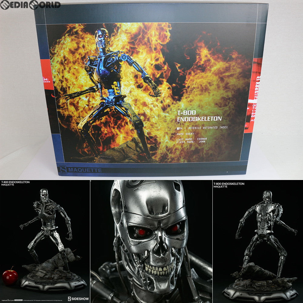 【新品即納】[FIG] マケット T-800エンドスケルトン ターミネーター 完成品 フィギュア サイドショウ(20180217)