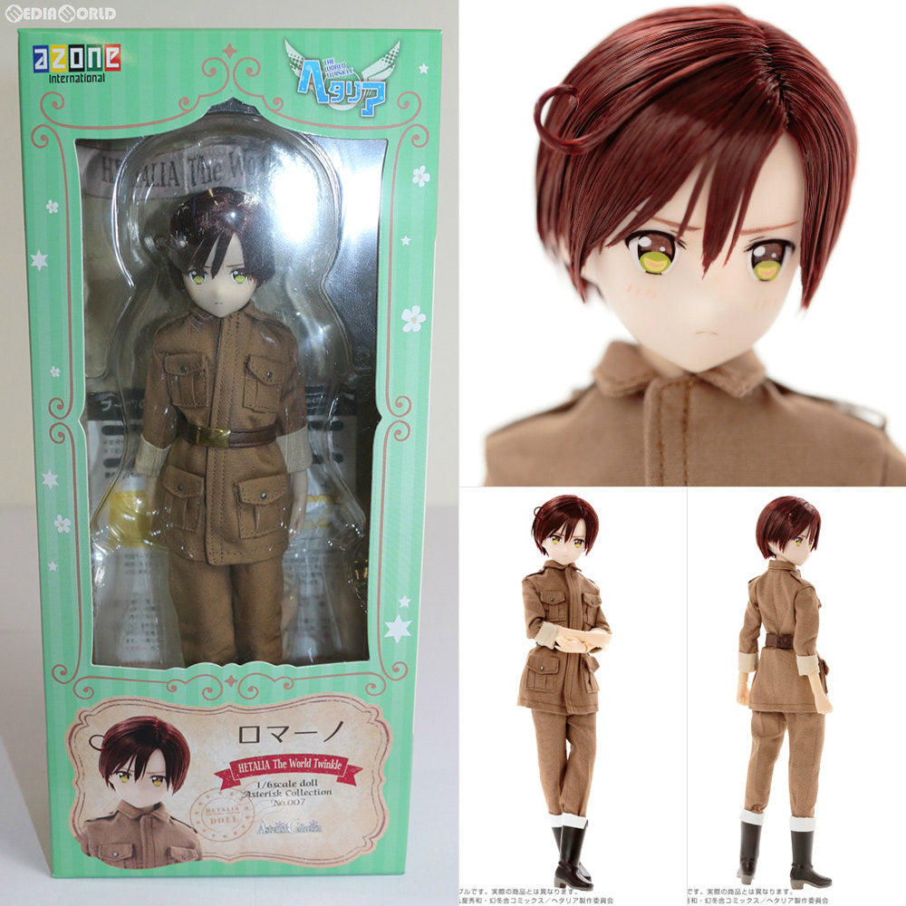 【中古即納】[FIG] アスタリスクコレクションシリーズ No.007 ロマーノ ヘタリア The World Twinkle(ザ ワールドティンクル) 完成品 ドール(ACS007-RMN) アゾン(20170303)