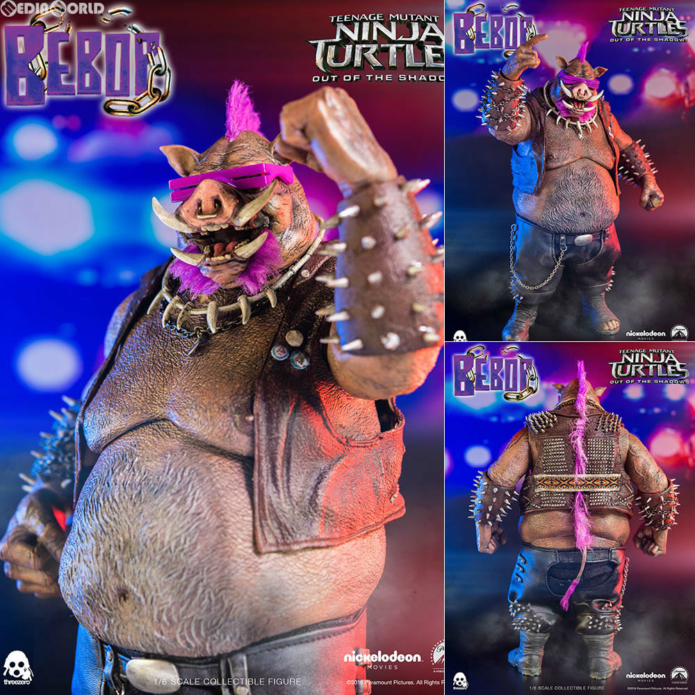 【新品即納】[FIG] BEBOP(ビーバップ) ミュータント・ニンジャ・タートルズ:影(シャドウズ) 1/6フィギュア threezero(スリーゼロ) (20171026)