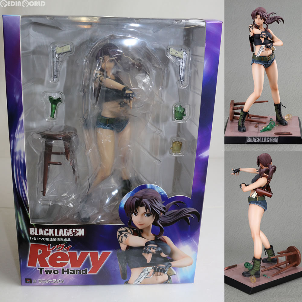 【中古即納】[FIG] レヴィ Revy Two Hand BLACK LAGOON(ブラックラグーン) 1/6完成品 フィギュア ニューライン(20161222)