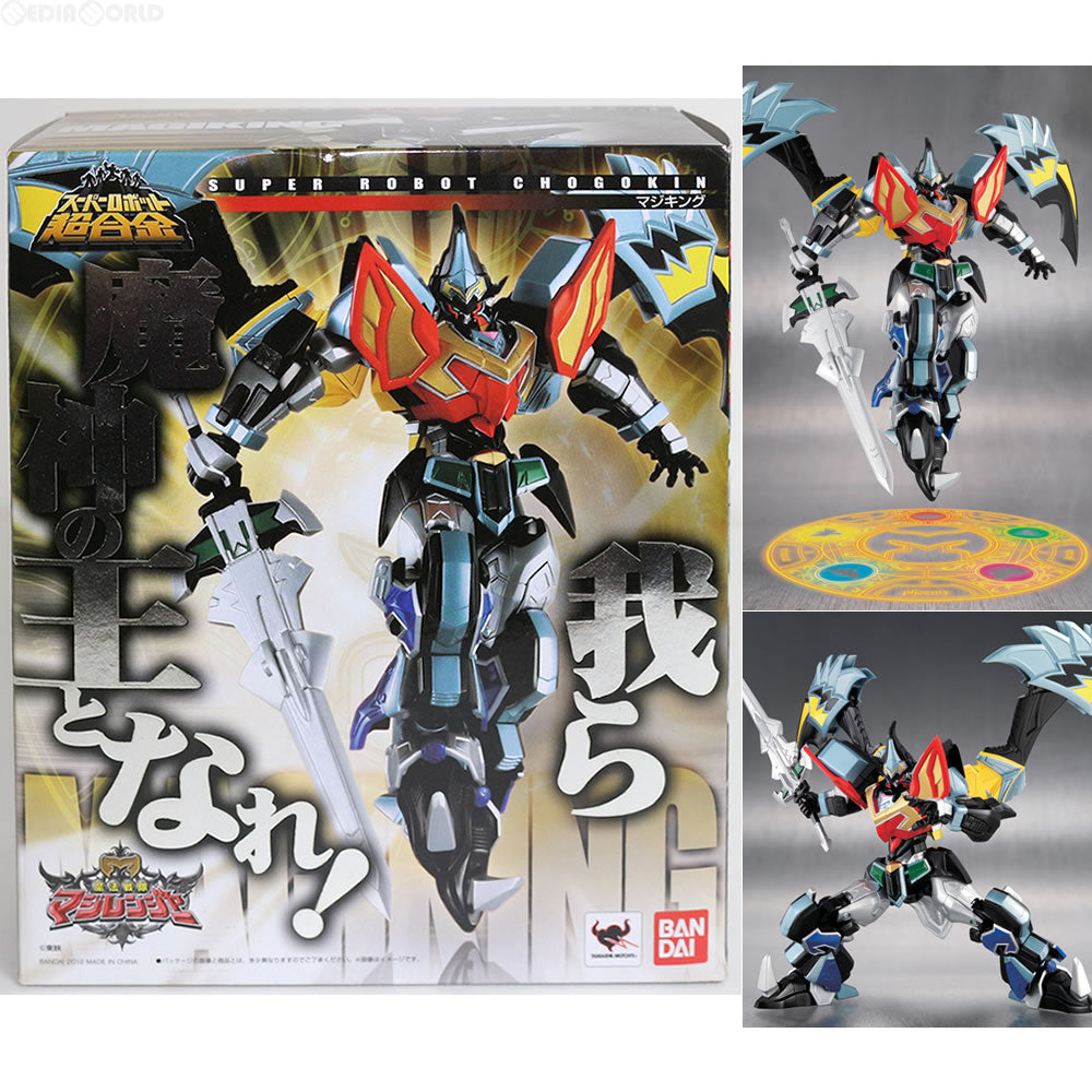 【中古即納】[TOY] スーパーロボット超合金 マジキング 魔法戦隊マジレンジャー 完成トイ バンダイ(20120316)