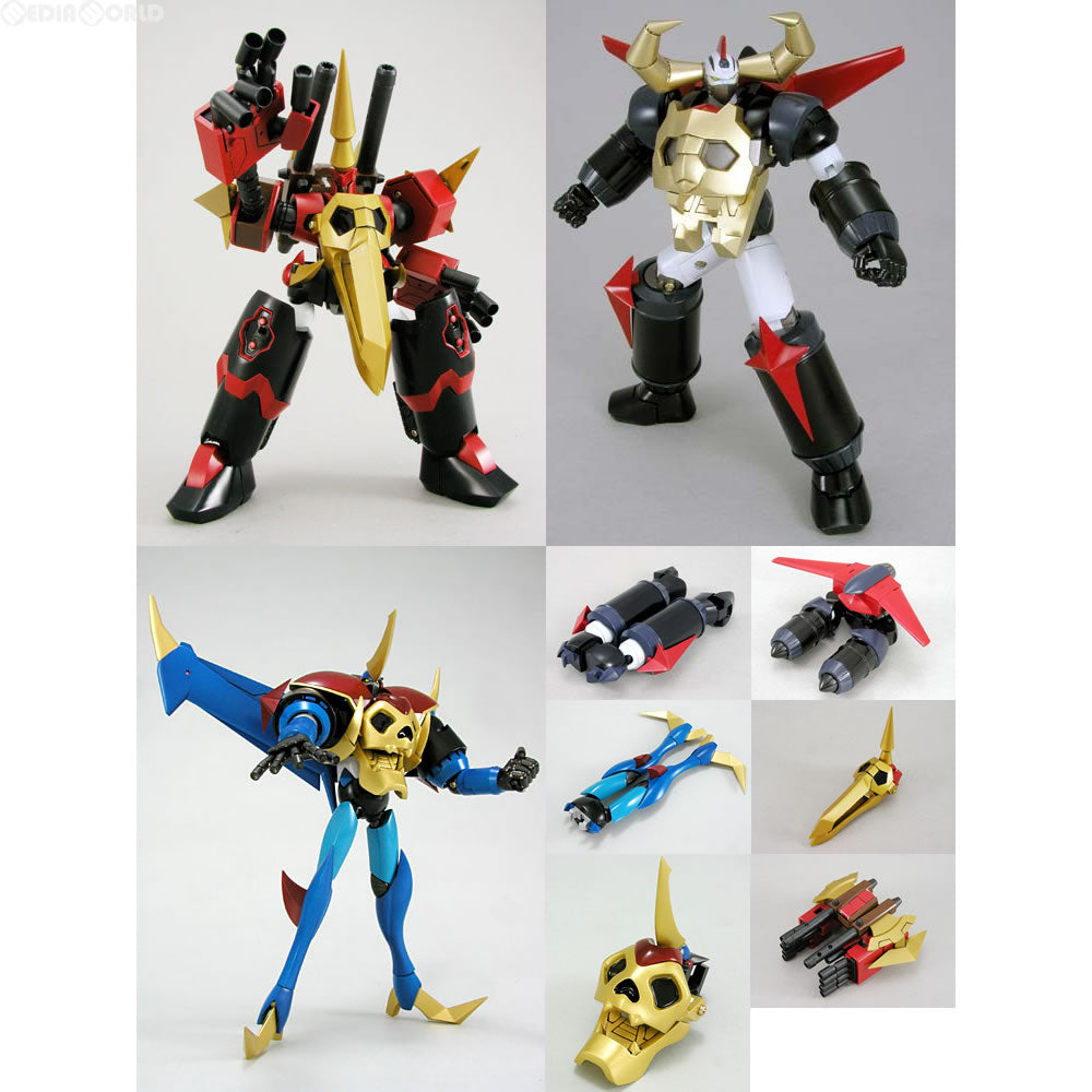 【新品即納】[FIG] 完全変形ガイキング・3巨人ユニットセット ガイキング LEGEND OF DAIKU-MARYU スタジオ・ハーフ・アイ(20161202)