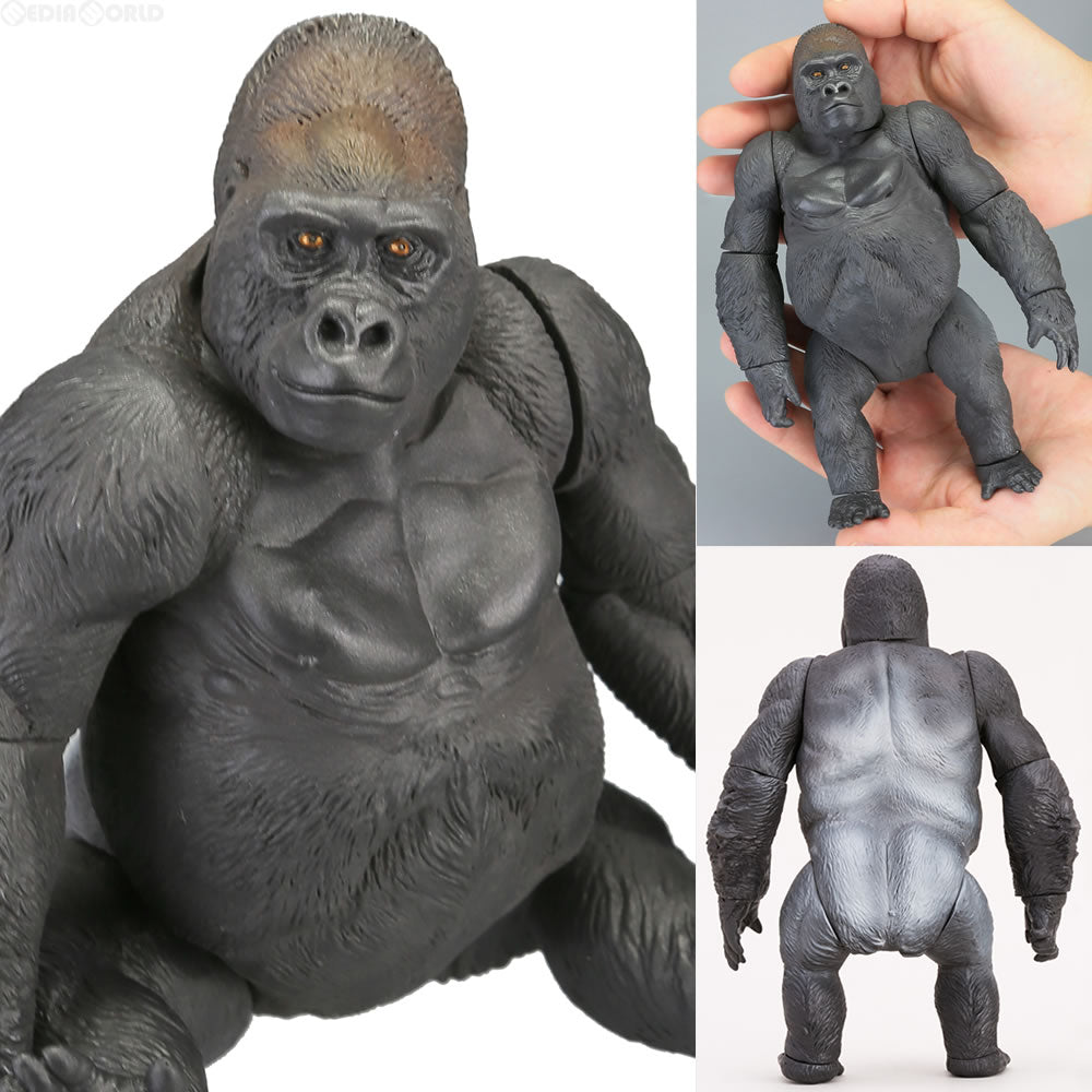 【新品即納】[FIG]ソフビトイボックス001 ゴリラ ニシローランドゴリラ Gorilla gorilla 完成品 フィギュア(STB001) 海洋堂(20161120)