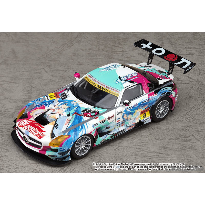 【中古即納】[FIG]グッドスマイル 初音ミク SLS 2015開幕戦Ver. レーシングミク 2015 Ver. 1/32 完成品 ミニカー グッドスマイルカンパニー(20170131)