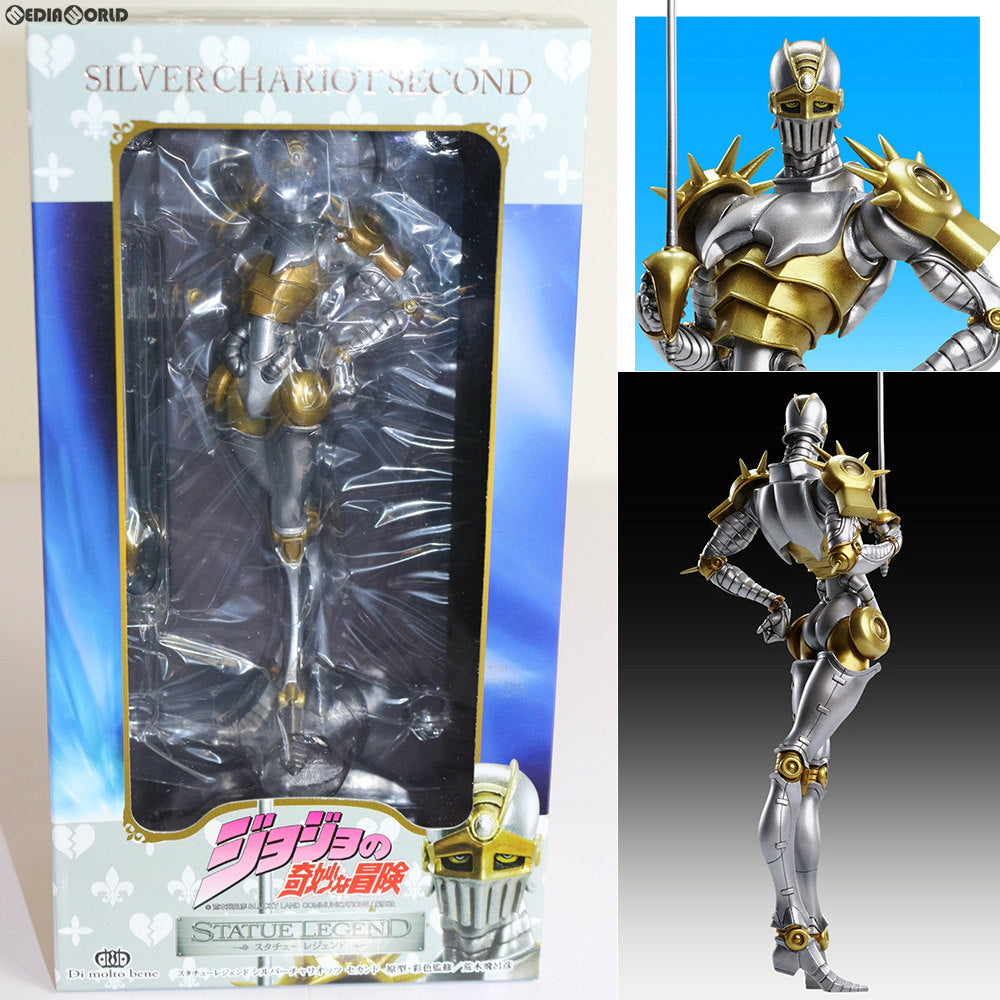 【中古即納】[FIG] スタチューレジェンド 第36弾 シルバーチャリオッツ セカンド ジョジョの奇妙な冒険 第三部 スターダストクルセイダース 完成品 フィギュア ディ・モールト ベネ(20131013)