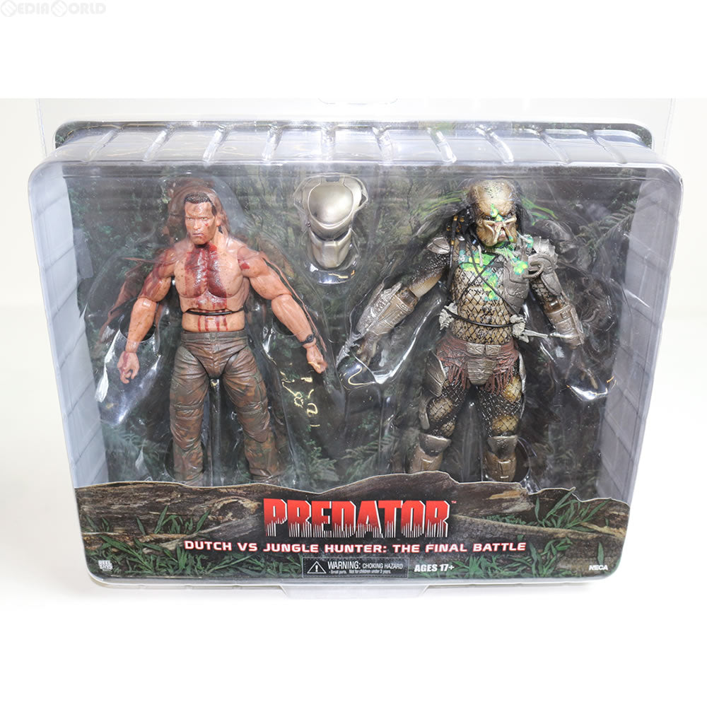 【中古即納】[FIG] プレデター/ 7インチ アクションフィギュア シリーズ アラン・ダッチ・シェーファー&ジャングルハンター・プレデター 2パック ネカ(20131227)