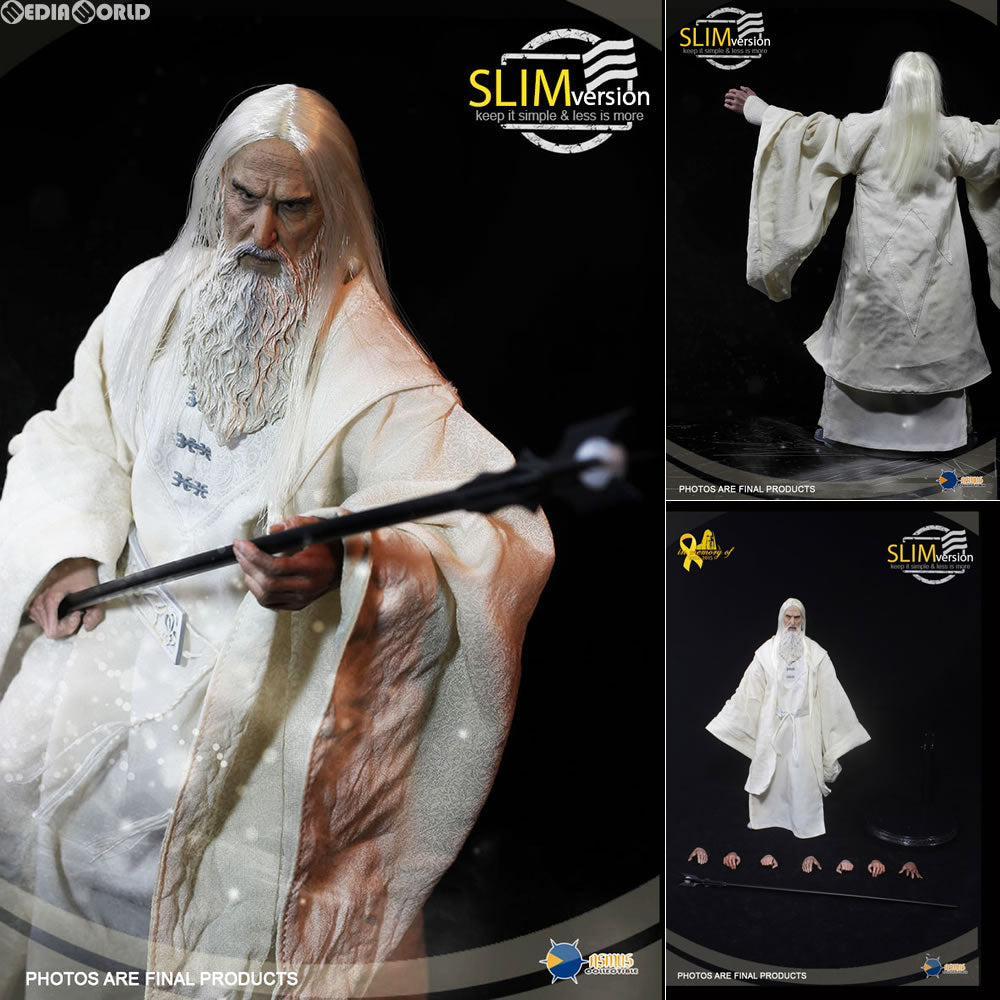【新品即納】[FIG] ホビット 1/6 コレクティブル アクションフィギュア サルマン ザ ホワイト メモリアル スリム Ver. ドール(SLIM001) アスモストイズ(20161031)