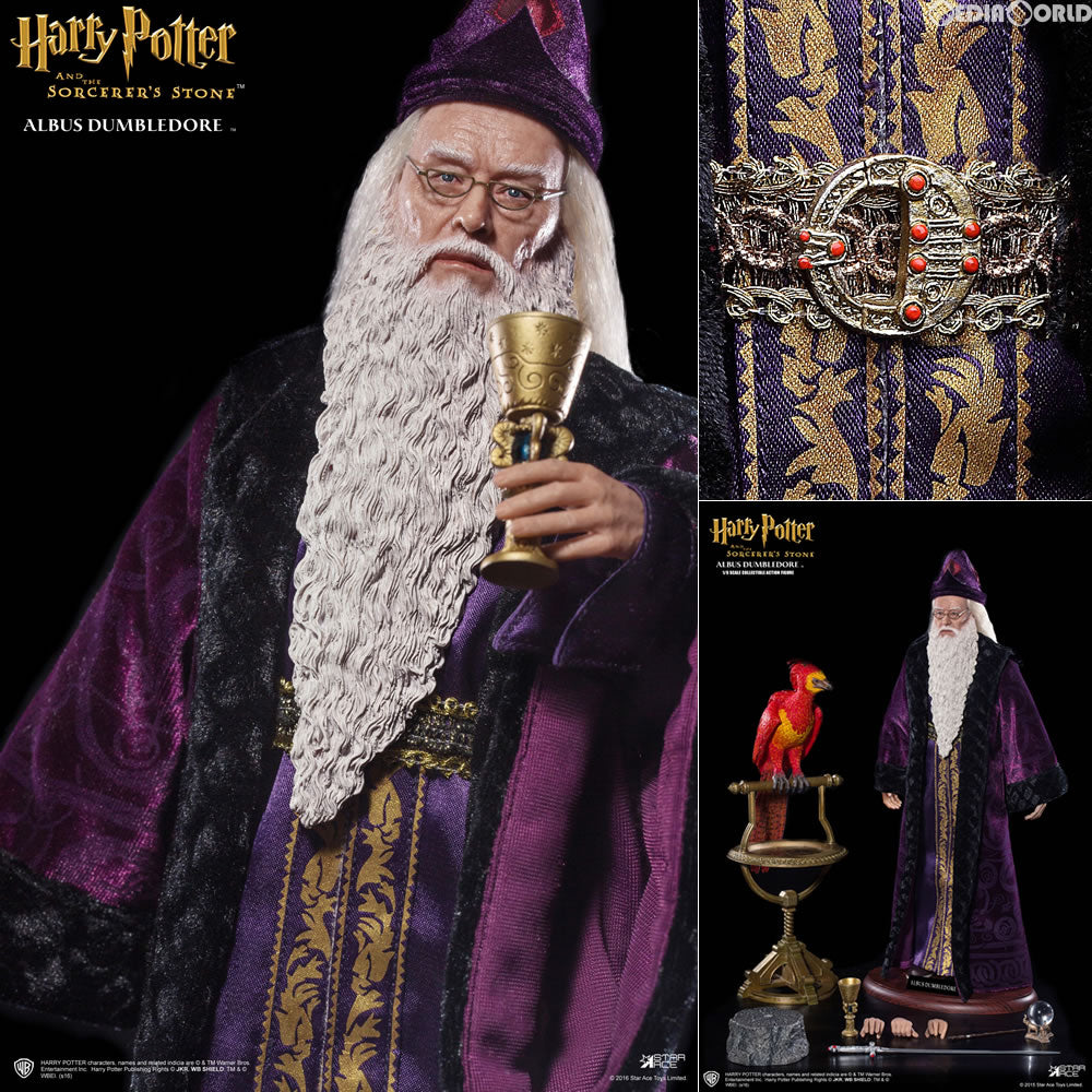 【新品即納】[FIG] マイフェイバリットムービーシリーズ 1/6 アルバス・ダンブルドア デラックスver. コレクタブルアクションフィギュア ハリー・ポッターと賢者の石 スターエーストイズ(20161102)