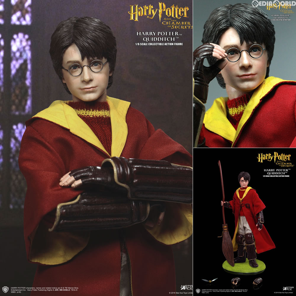 【新品即納】[FIG] マイフェイバリットムービーシリーズ 1/6 ハリー・ポッター クィディッチ ver. コレクタブルアクションフィギュア ハリー・ポッターと秘密の部屋 スターエーストイズ(20161102)