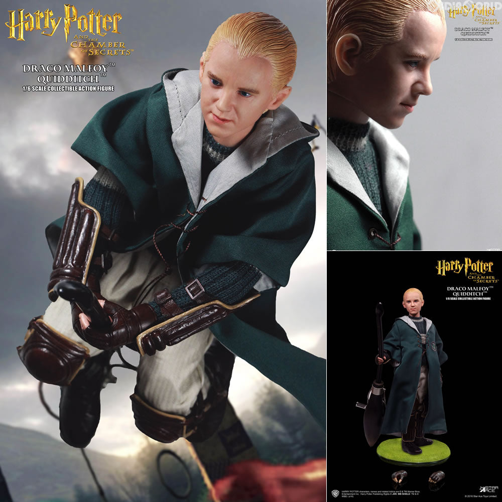 【新品即納】[FIG] マイフェイバリットムービーシリーズ 1/6 ドラコ・マルフォイ クィディッチ ver. コレクタブルアクションフィギュア ハリー・ポッターと秘密の部屋 スターエーストイズ(20161102)