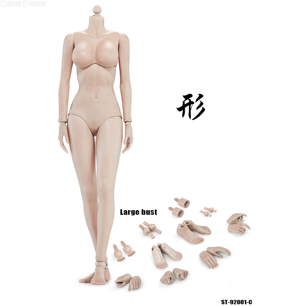 【新品即納】[FIG] 1/6 スーパーフレキシブル 女性素体 スティールスケルトン サンタン ラージバスト ドール用素体(ST-92001C) シン(20170701)
