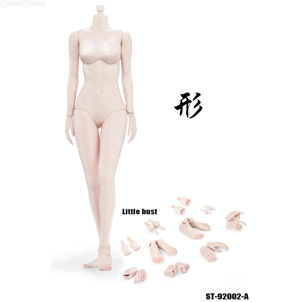 【新品即納】[FIG] 1/6 スーパーフレキシブル 女性素体 スティールスケルトン ペール スモールバスト ドール用素体(ST-92002A) シン(20170701)