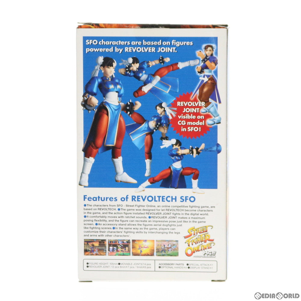 【中古即納】[FIG]リボルテック SFO No.003 春麗(チュンリー) ストリートファイターオンライン マウスジェネレーション 完成品 可動フィギュア 海洋堂(20081115)