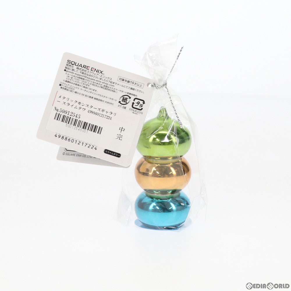 【中古即納】[FIG] ドラゴンクエスト メタリックモンスターズギャラリー スライムタワー 完成品 フィギュア スクウェア・エニックス(20100228)