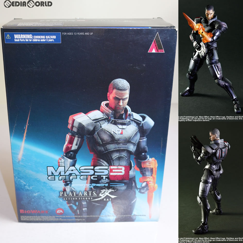 【中古即納】[FIG] PLAY ARTS改 -KAI-(プレイアーツ改) シェパード少佐 MASS EFFECT3(マスエフェクト3) 完成品 フィギュア スクウェア・エニックス(20120831)