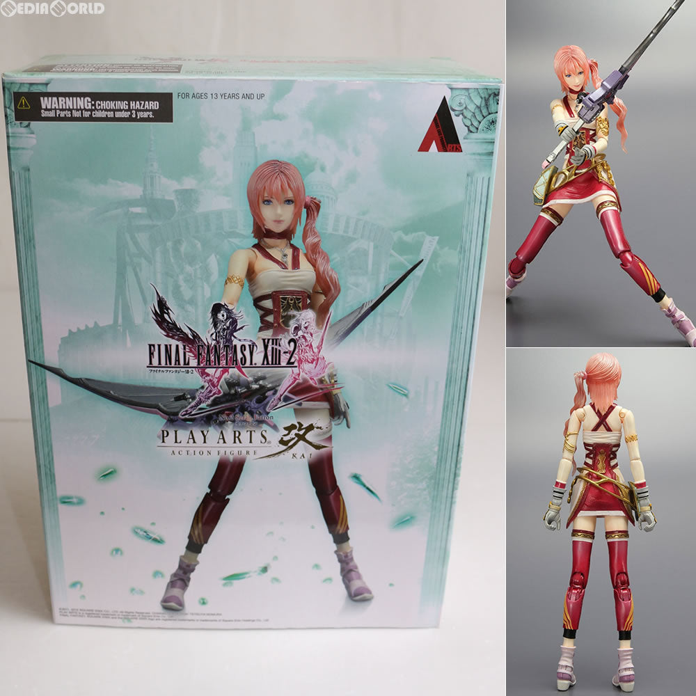 【中古即納】[FIG] PLAY ARTS改 -KAI-(プレイアーツ改) セラ・ファロン FINAL FANTASY XIII-2(ファイナルファンタジー13-2) 完成品 フィギュア スクウェア・エニックス(20120330)