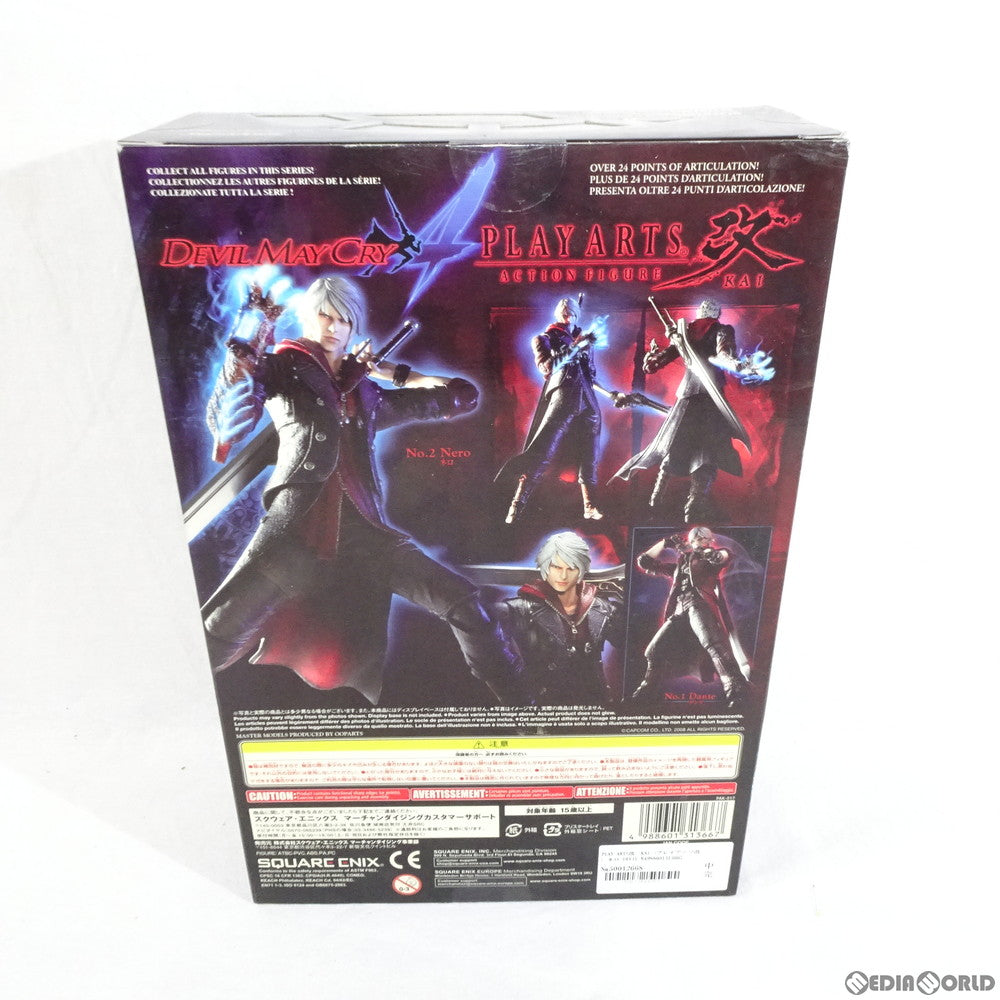 【中古即納】[FIG] PLAY ARTS改(プレイアーツ改) ネロ DEVIL MAY CRY 4(デビルメイクライ4) 完成品 可動フィギュア スクウェア・エニックス(20100704)
