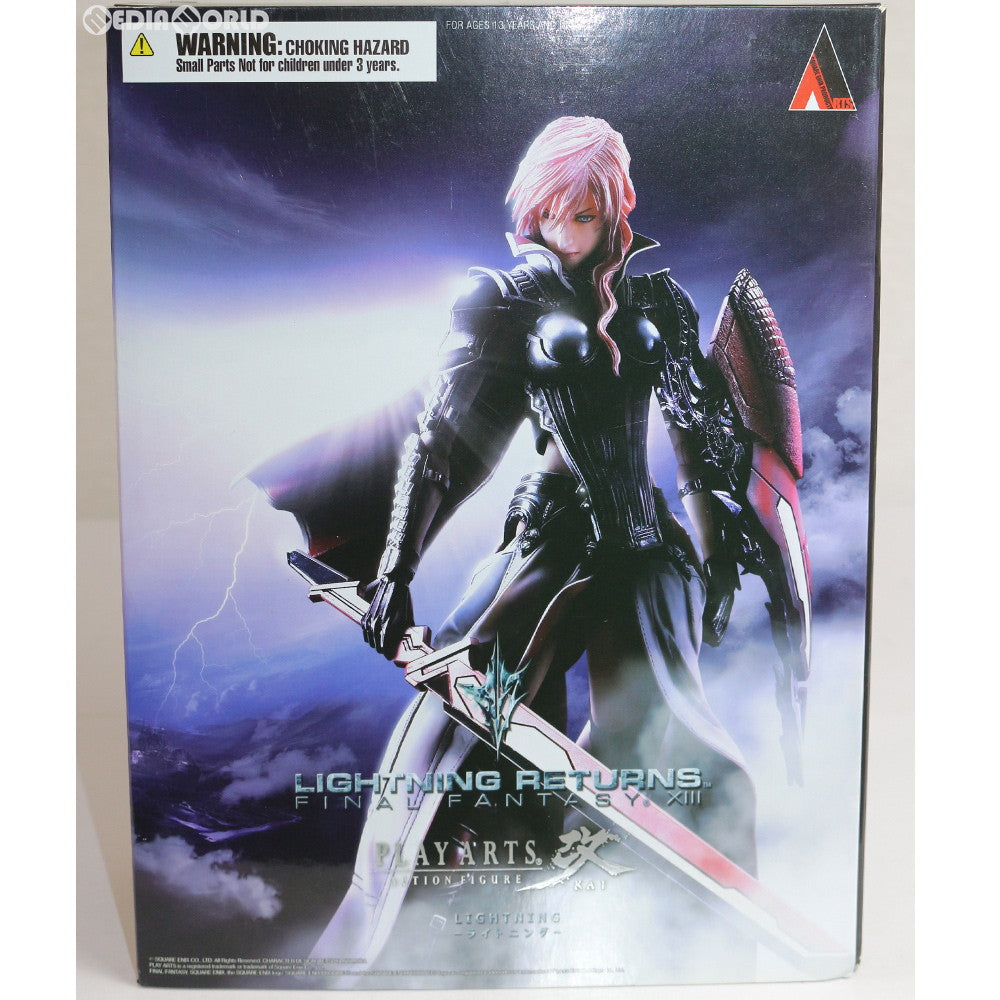 【中古即納】[FIG] PLAY ARTS改(プレイアーツ改) ライトニング LIGHTNING RETURNS:FINAL FANTASY XIII(ライトニング リターンズ) 完成品 可動フィギュア スクウェア・エニックス(20131130)