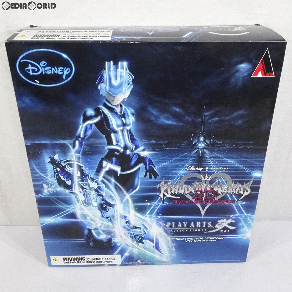 【中古即納】[FIG] PLAY ARTS改 -KAI-(プレイアーツ改) リク TRON:LEGACY ver.(トロンレガシーバージョン) KINGDOM HEARTS 3D Dream Drop Distance 完成品 可動フィギュア スクウェア・エニックス(20130607)