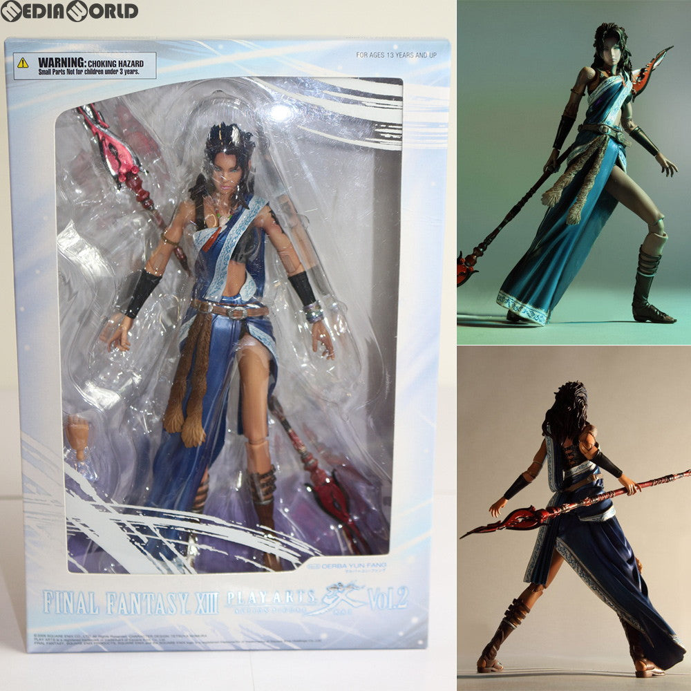 【中古即納】[FIG] PLAY ARTS改 -KAI-(プレイアーツ改) ヲルバ=ユン・ファング FINAL FANTASY XIII(ファイナルファンタジー13) 完成品フィギュア スクウェア・エニックス(20100430)