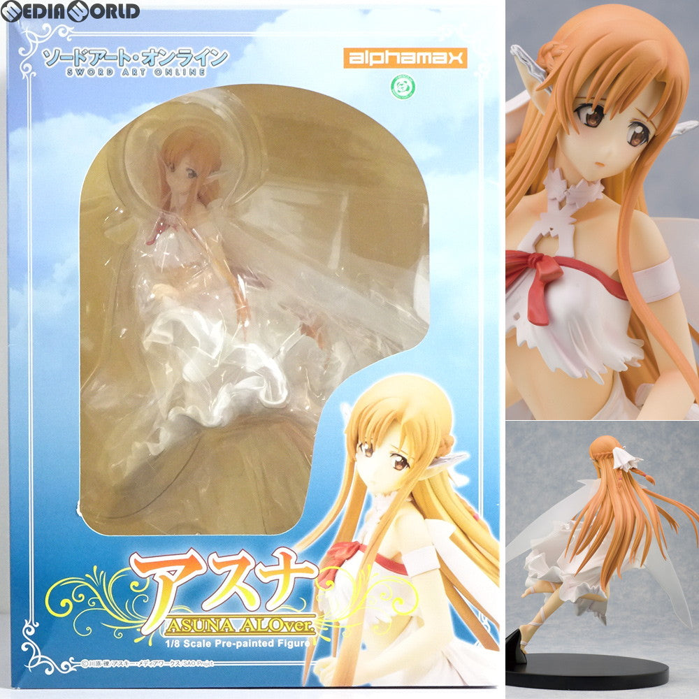 【中古即納】[FIG] アスナ ALOver. ソードアート・オンライン 1/8 完成品 フィギュア(AX-0112) アルファマックス(20131231)