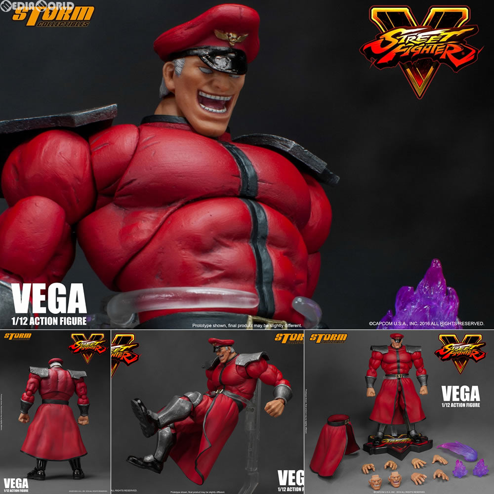 【新品即納】[FIG] ベガ ストリートファイターV 1/12 アクションフィギュア ストームコレクティブルズ(20170503)