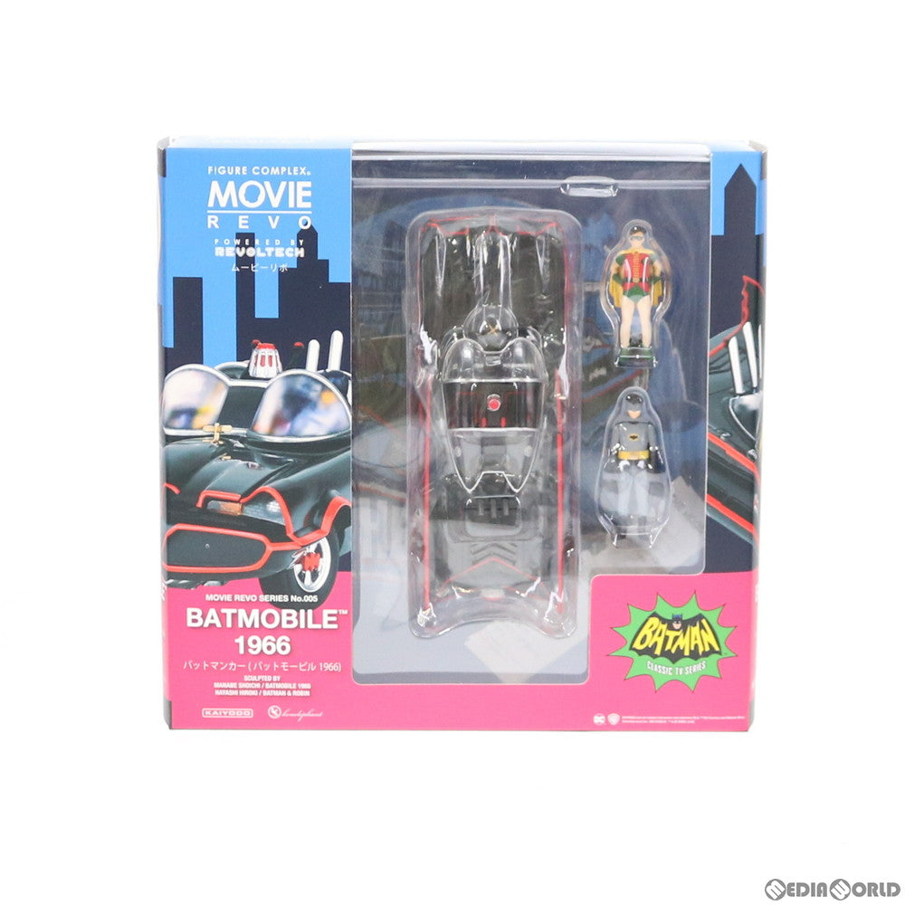 【中古即納】[FIG]フィギュアコンプレックス MOVIE REVO Series No.005 バットマンカー(バットモービル1966) 1/35 完成品 可動フィギュア 海洋堂(20161223)