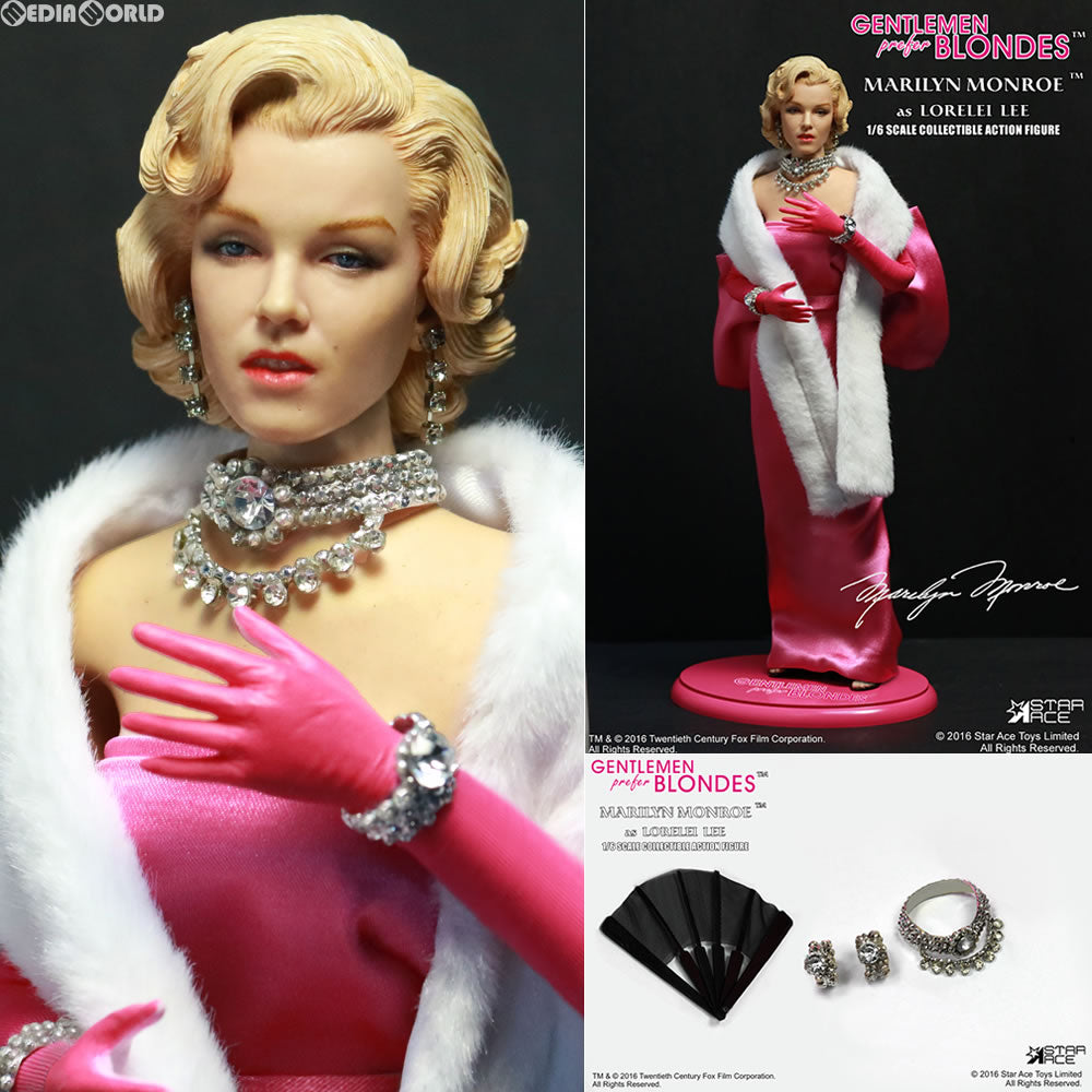 【新品即納】[FIG] マイフェイバリットレジェンドシリーズ 1/6 マリリン モンロー ローレライ リー ピンクドレス ver. 紳士は金髪がお好き コレクタブル フィギュア スターエーストイズ(20170929)