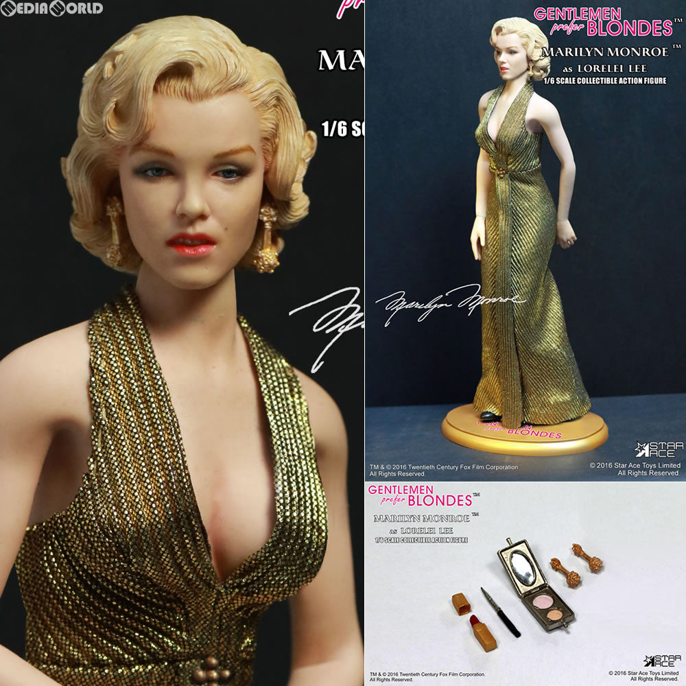【新品即納】[FIG] マイフェイバリットレジェンドシリーズ 1/6 マリリン モンロー ローレライ リー ゴールドドレス ver. 紳士は金髪がお好き コレクタブル フィギュア スターエーストイズ(20170929)