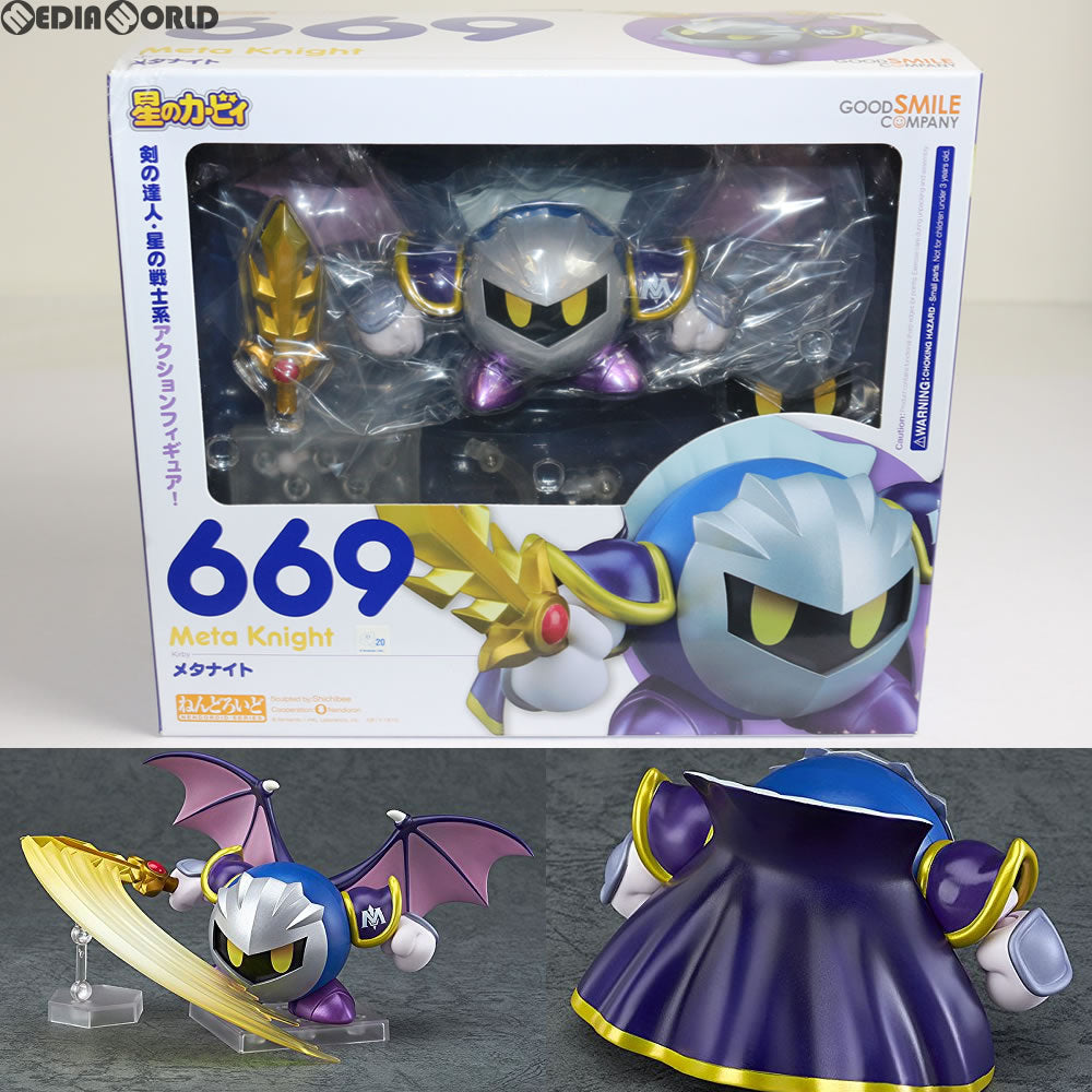 【中古即納】[FIG]ねんどろいど 669 メタナイト 星のカービィ 完成品 可動フィギュア グッドスマイルカンパニー(20170429)