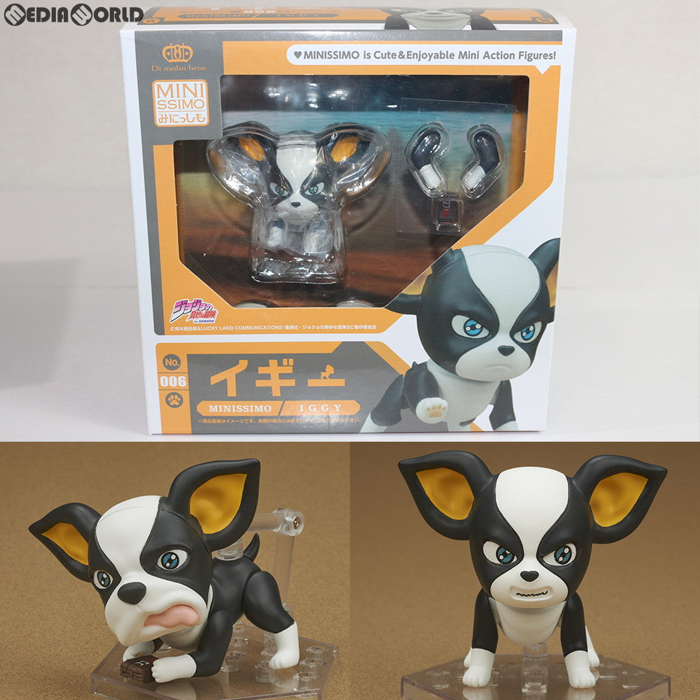 【中古即納】[FIG] みにっしも イギー ジョジョの奇妙な冒険 第三部 スターダストクルセイダース 完成品 フィギュア ディ・モールト ベネ(20161228)