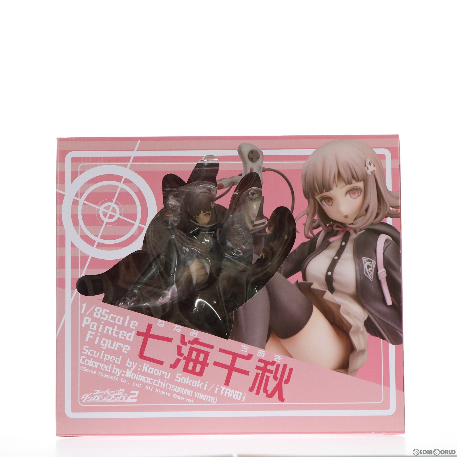 【中古即納】[FIG] (再販) 七海千秋(ななみちあき) スーパーダンガンロンパ2 さよなら絶望学園 1/8 完成品 フィギュア Phat!(ファット・カンパニー) (20170524)
