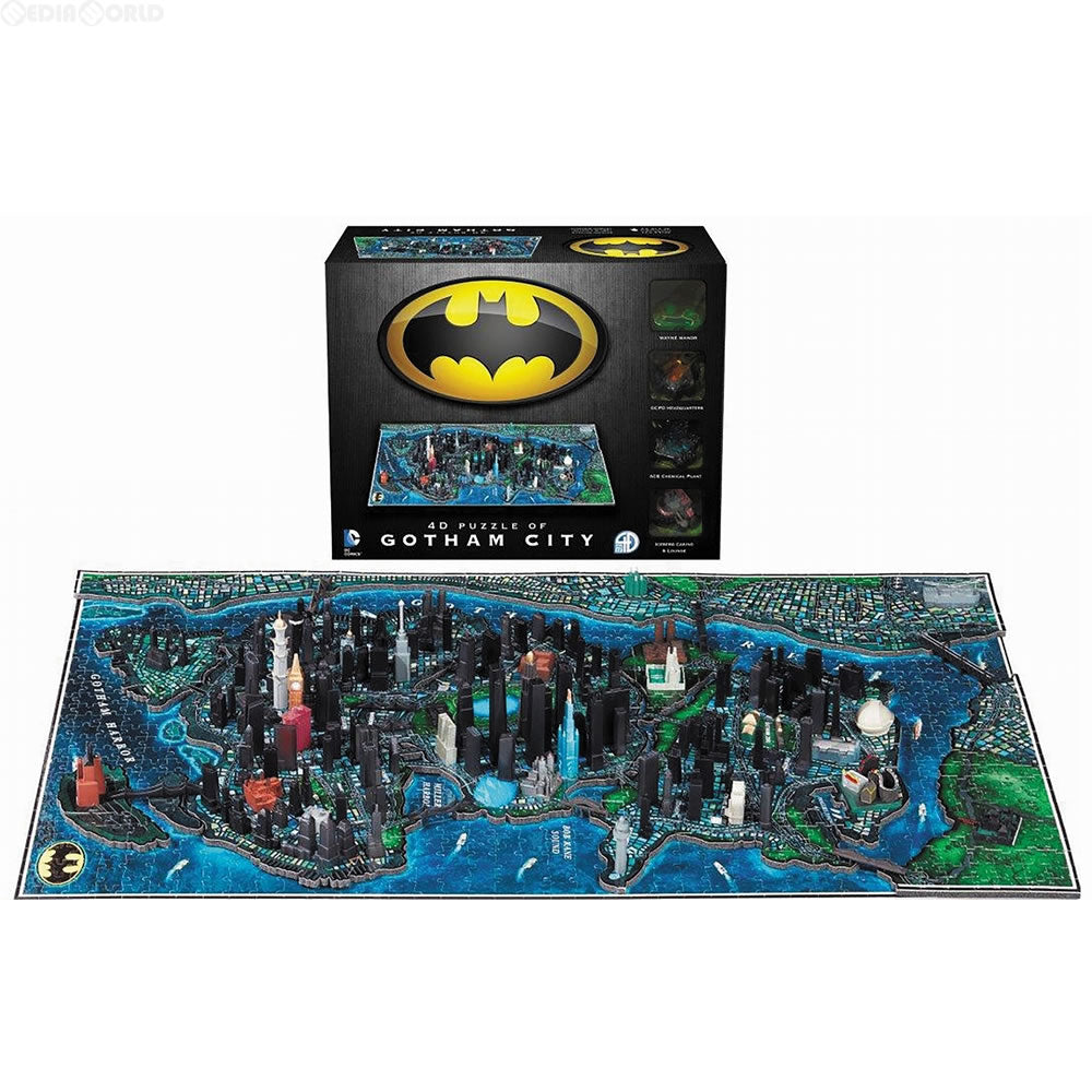 【新品即納】[FIG] バットマン/ ゴッサムシティ 3Dパズル&ミニチュア 4Dシティスケープ(20170118)
