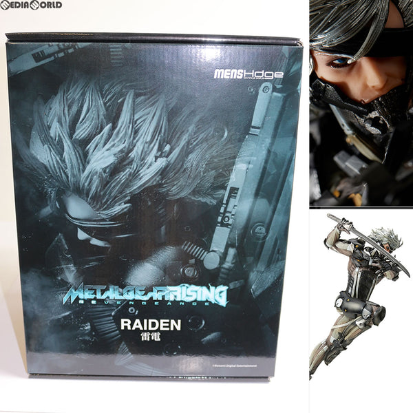 【中古即納】[FIG]mensHdge technical statue No.33 雷電 METAL GEAR RISING  REVENGEANCE(メタルギア ライジング リベンジェンス) フィギュア ユニオンクリエイティブ(20170722)