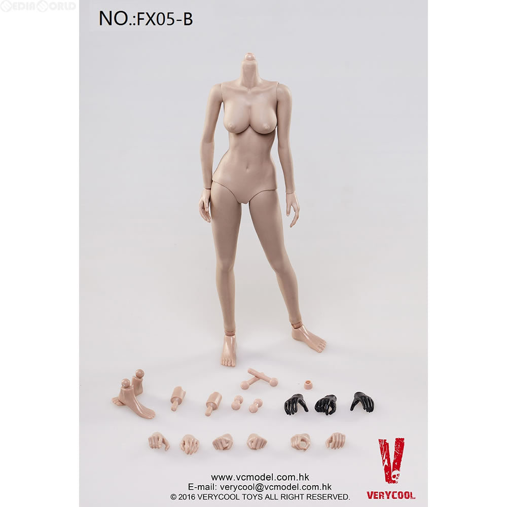 【新品即納】[FIG] (再販) 1/6 女性素体 ジョイントシームレス ドール用素体(FX05-B) ベリークール(20181230)