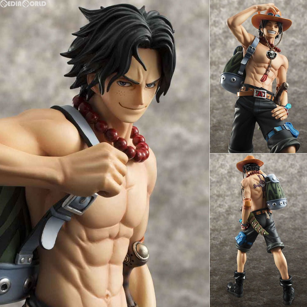 【新品即納】[FIG] (アンコール再販) Portrait.Of.Pirates P.O.P. NEO-DX ポートガス・D・エース 10th LIMITED Ver. ONE PIECE(ワンピース) フィギュア メガハウス(20161229)