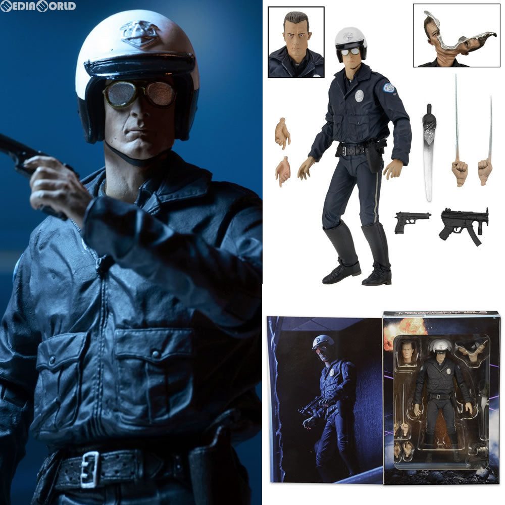 【新品即納】[FIG] ターミネーター2/ モーターサイクル・コップ T-1000 アルティメット 7インチ アクションフィギュア ネカ(20161214)