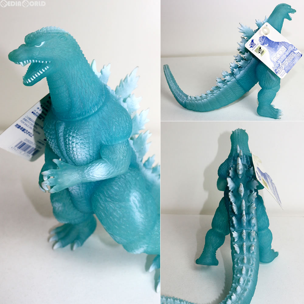 【中古即納】[FIG] 劇場限定 ムービーモンスターシリーズ ゴジラ2005 クリアブルーVer. ゴジラ FINAL WARS(ファイナルウォーズ) 完成品 フィギュア バンダイ(20041204)