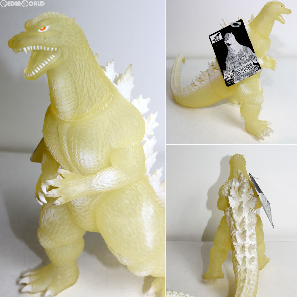 【中古即納】[FIG] イトーヨーカドー限定 ムービーモンスターシリーズ ゴジラ2005 クリアVer. ゴジラ FINAL WARS(ファイナルウォーズ) 完成品 フィギュア バンダイ(20041211)