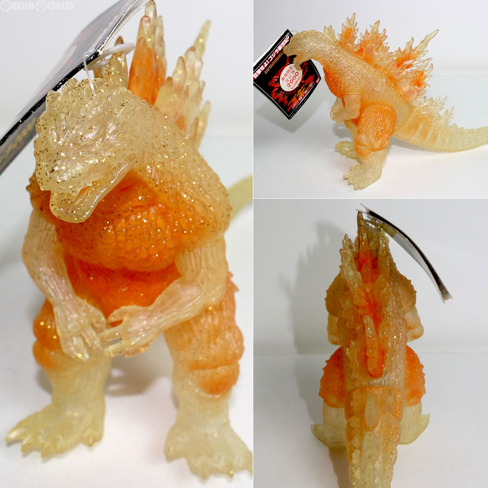 【中古即納】[FIG] 劇場限定 ゴジラアイランド怪獣シリーズ ゴジラ2000 クリアVer. ゴジラ2000 ミレニアム 完成品 フィギュア(G-16) バンダイ(19991211)