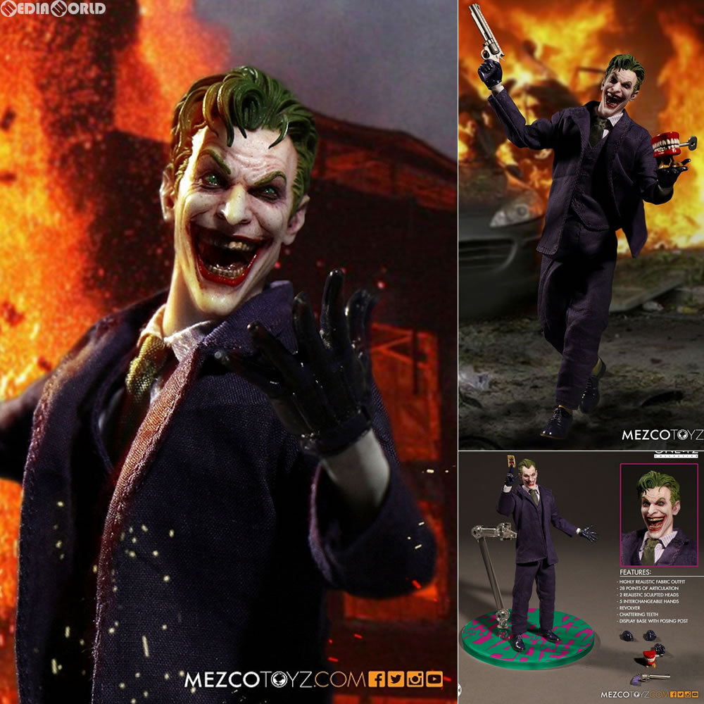 【新品即納】[FIG] ワン12コレクティブ/ DCコミックス ジョーカー 1/12 アクションフィギュア メズコトイズ(20170712)